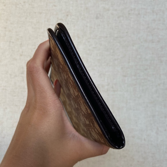 Dior Brown Monogram Check Wallet - Picture 11 of 11